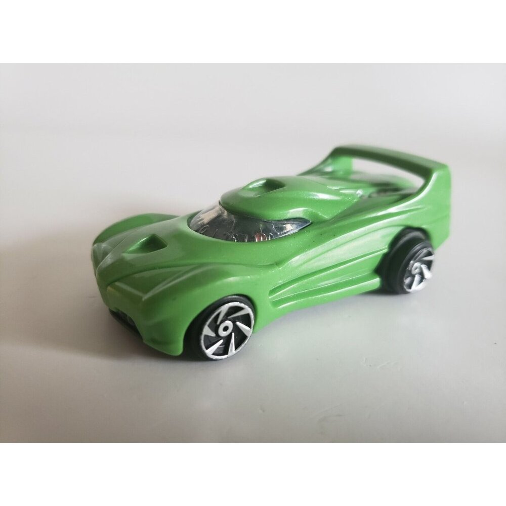 McDonald's 2007  Hot Wheels Spin King Green Happy Meal Toy #2 , No Stickers
